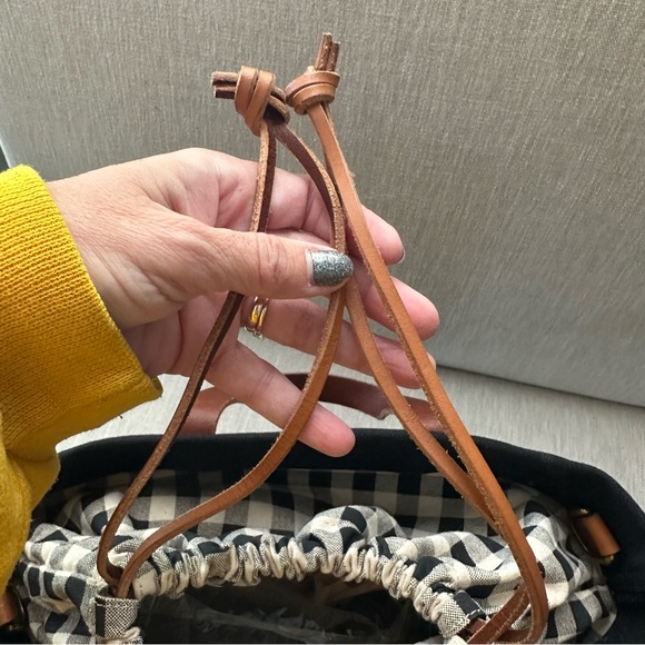 Madewell The Canvas Mini Drawstring Tote Bag - Picture 9 of 11